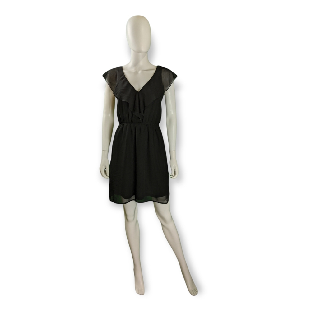 H&M Divided Mini Dress Black 6